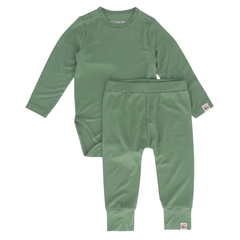 Bambus ungbarnasett - Dusty Green