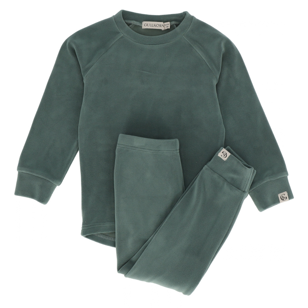 Jona flís sett - Dusty Green