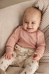 Rib samfella - Misty Rose