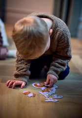 Sett af 4 púslum - Wonderful Winter