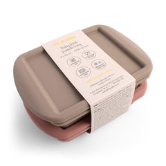 Frystibakki fyrir ungbarnamat, 2 stk - Rose Mix