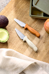 Barnahnífar, 2 stk - Pumpkin/Off white