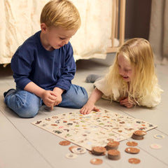 Borðspil - Hver finnur fyrst?