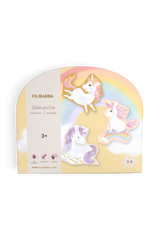 Sett með 7 púslum - Unicorn