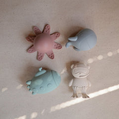 Baðleikföng, 4 stk - Sealife