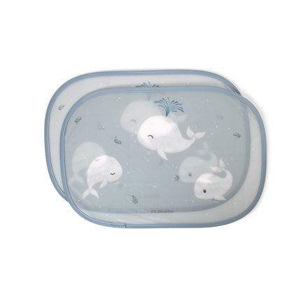 Sólskyggni, 2 stk - Whale Tales