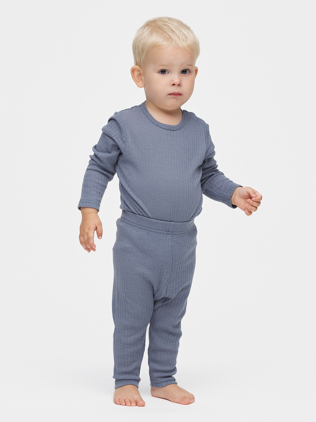 Kuprit ungbarna ullarsett - Dove Blue