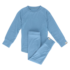 Bambus sett - Dusty Blue