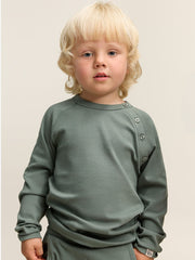 Villvette langermabolur - Dusty Green