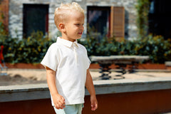 Prehn stuttermabolur - Cream