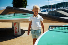 Prehn stuttermabolur - Cream