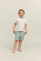 Prehn stuttermabolur - Cream