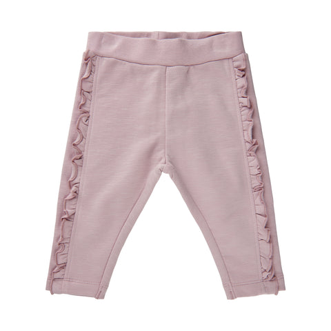 Ungbarnabuxur með pífum - Violet Ice