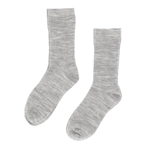 Ullarsokkar, 2 pör í pakka - Light Grey