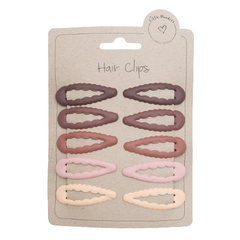 Hárspennur, 10 stk - stærri